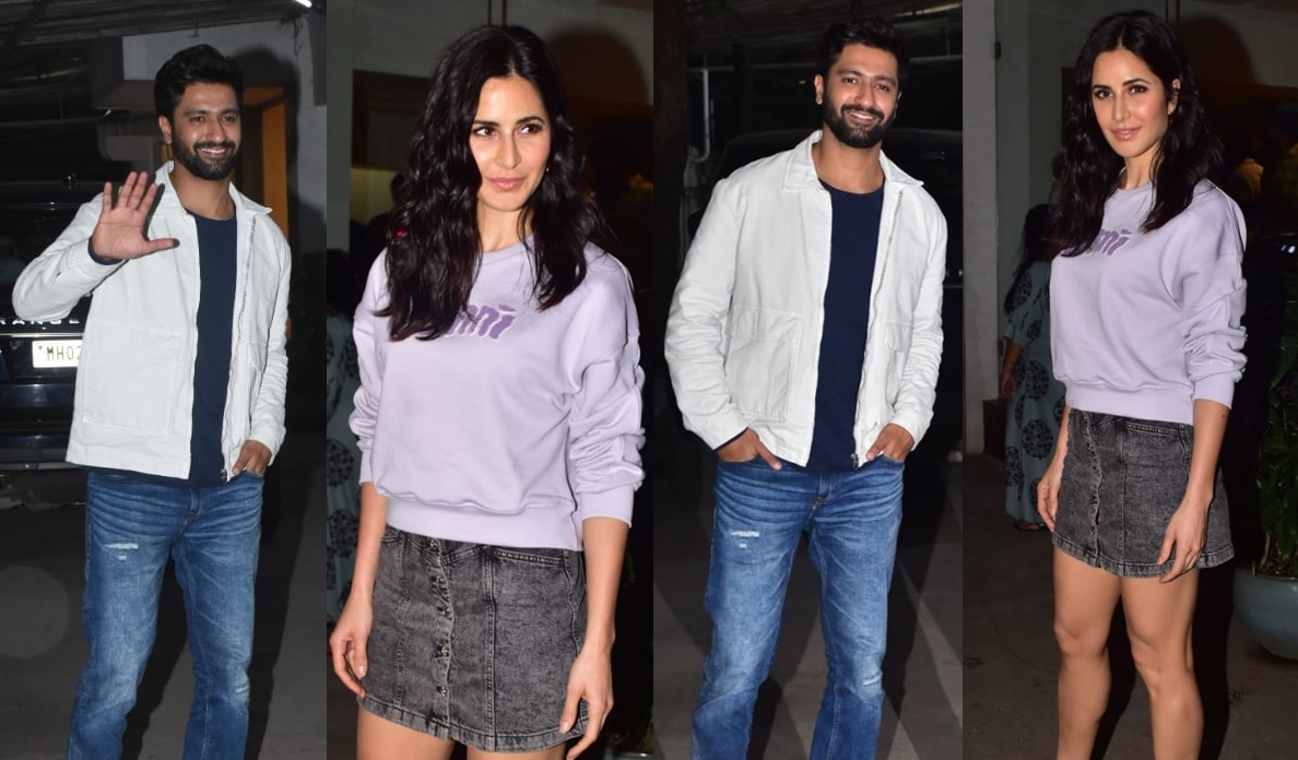 In Pics: Katrina Kaif joins rumoured BF Vicky Kaushal for 'Sardar Udham' special screening - Vimarsana News