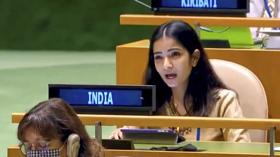 76th UNGA: India brought over 200 million Indian women into mainstream financial system, says India's First Secretary Sneha Dubey - Vimarsana News