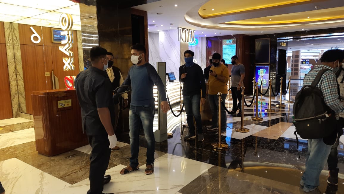 In Photos: Moviegoers flock to theatres as cinema halls reopen in Maharashtra - Vimarsana News