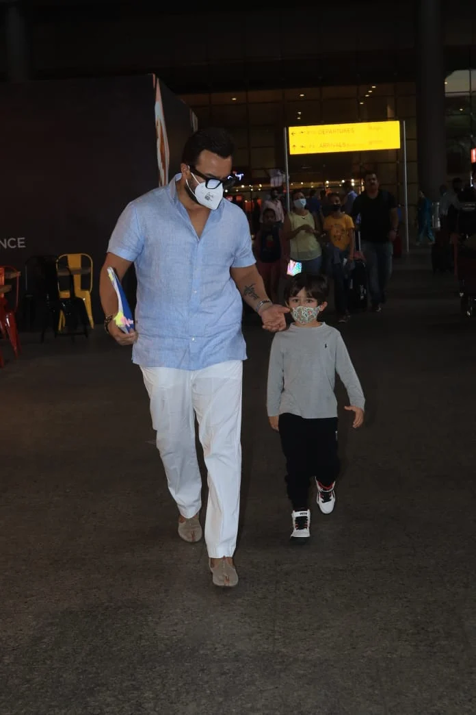Saif and Taimur