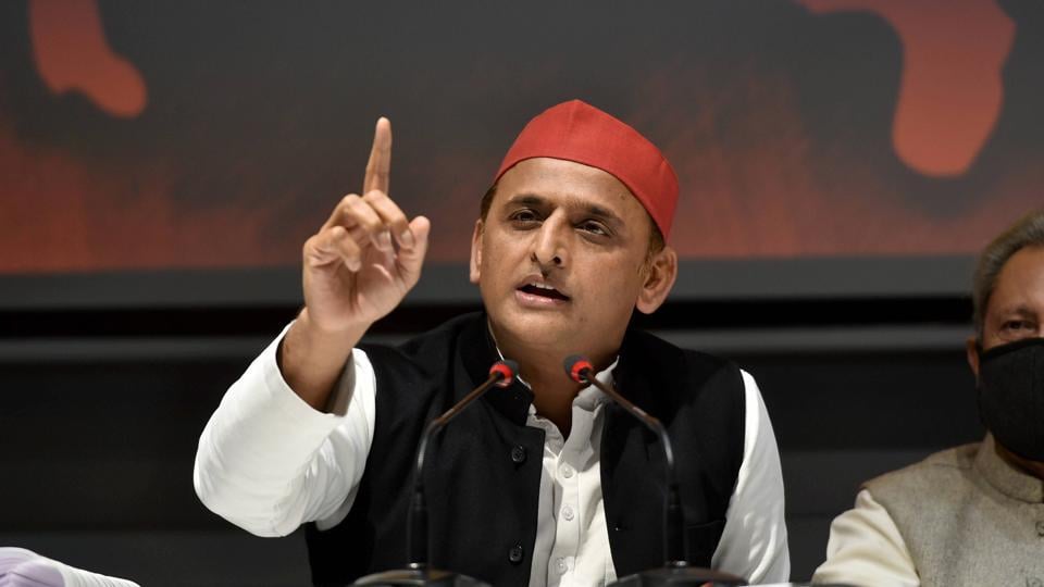 BJP cannot lie in front of god: SP chief Akhilesh Yadav says 'UP public will remove Yogi govt this time' - Vimarsana News