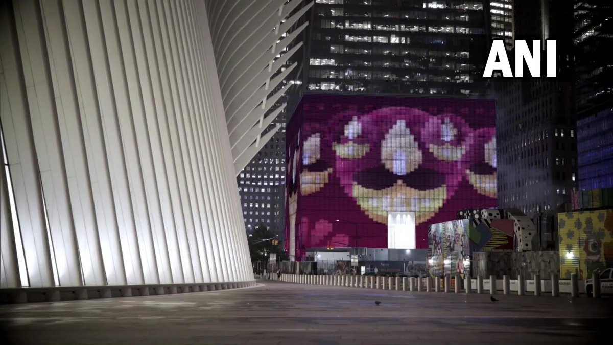 Watch video: In a first, New York's World Trade Center lit up for Diwali - Vimarsana News