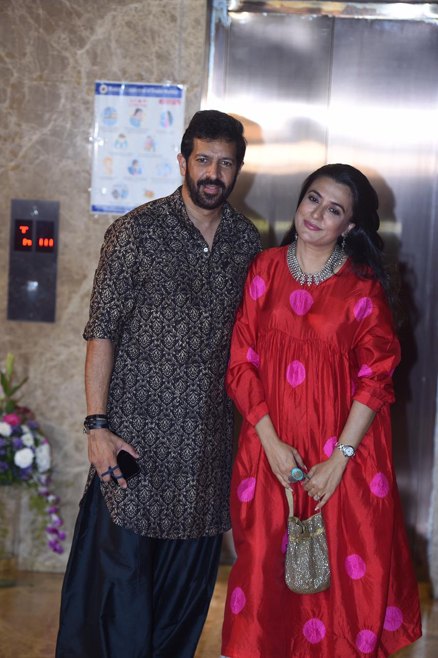Kabir Khan and Mini Mathur