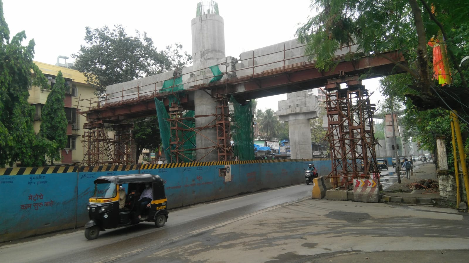 Indore: Metro Rail development project, removal notices served on 54 houses in Gandhi Nagar - Vimarsana News