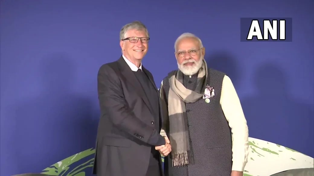 COP26: PM Modi-Bill Gates discuss sustainable development goals at Glasgow climate change summit - Vimarsana News