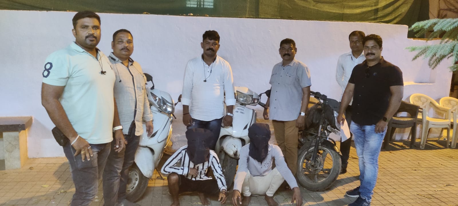 Thane crime branch solves Ulhasnagar motorcycle theft case, arrests involved gang members - Vimarsana News