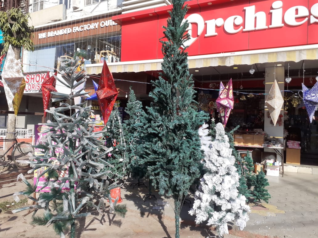 Christmas is round the corner and the city’s markets are witnessing brisk sales of items meant for celebrating the festival.