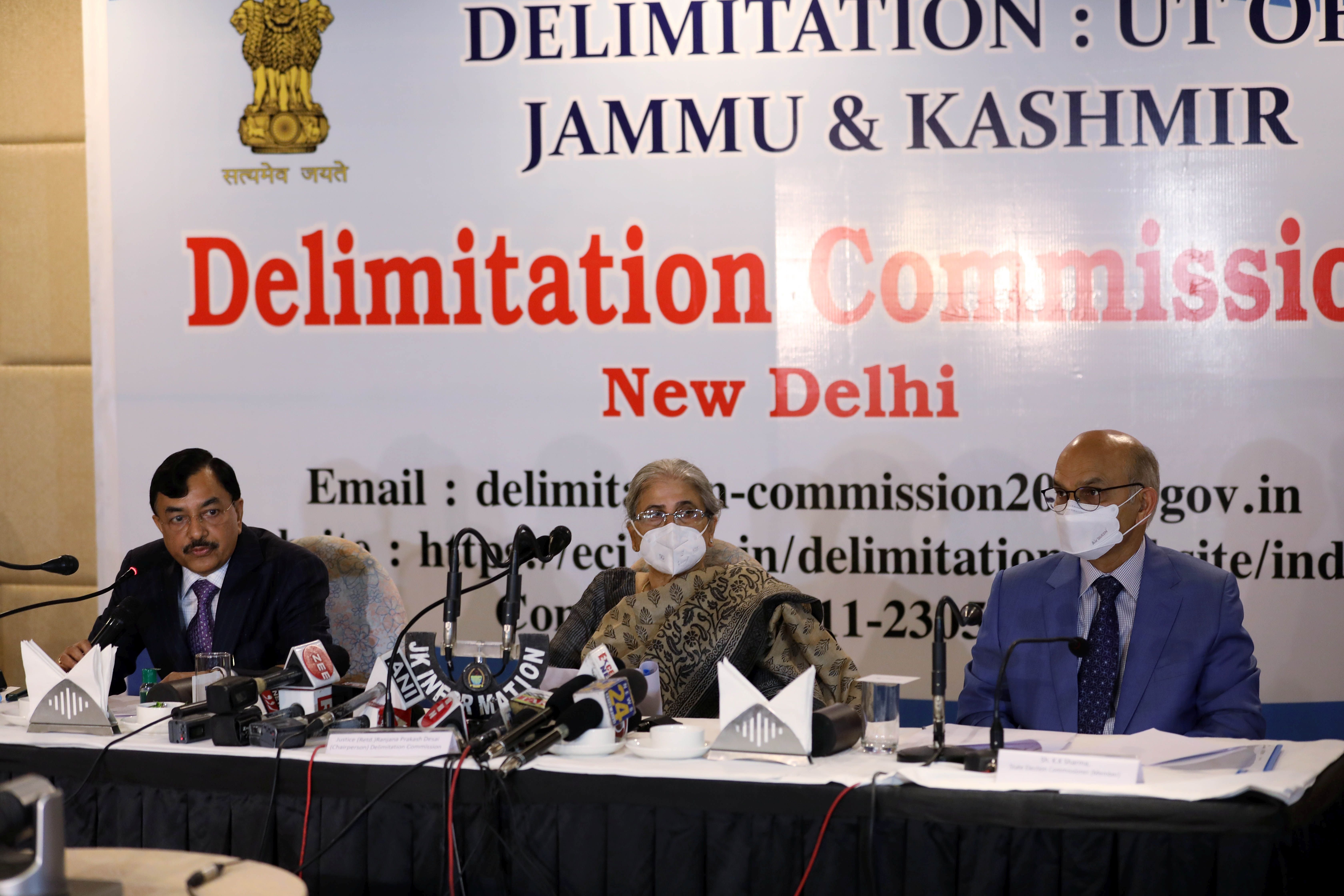 Jammu and Kashmir: Delimitation Commission accepts some suggestions made by its associate members - Vimarsana News