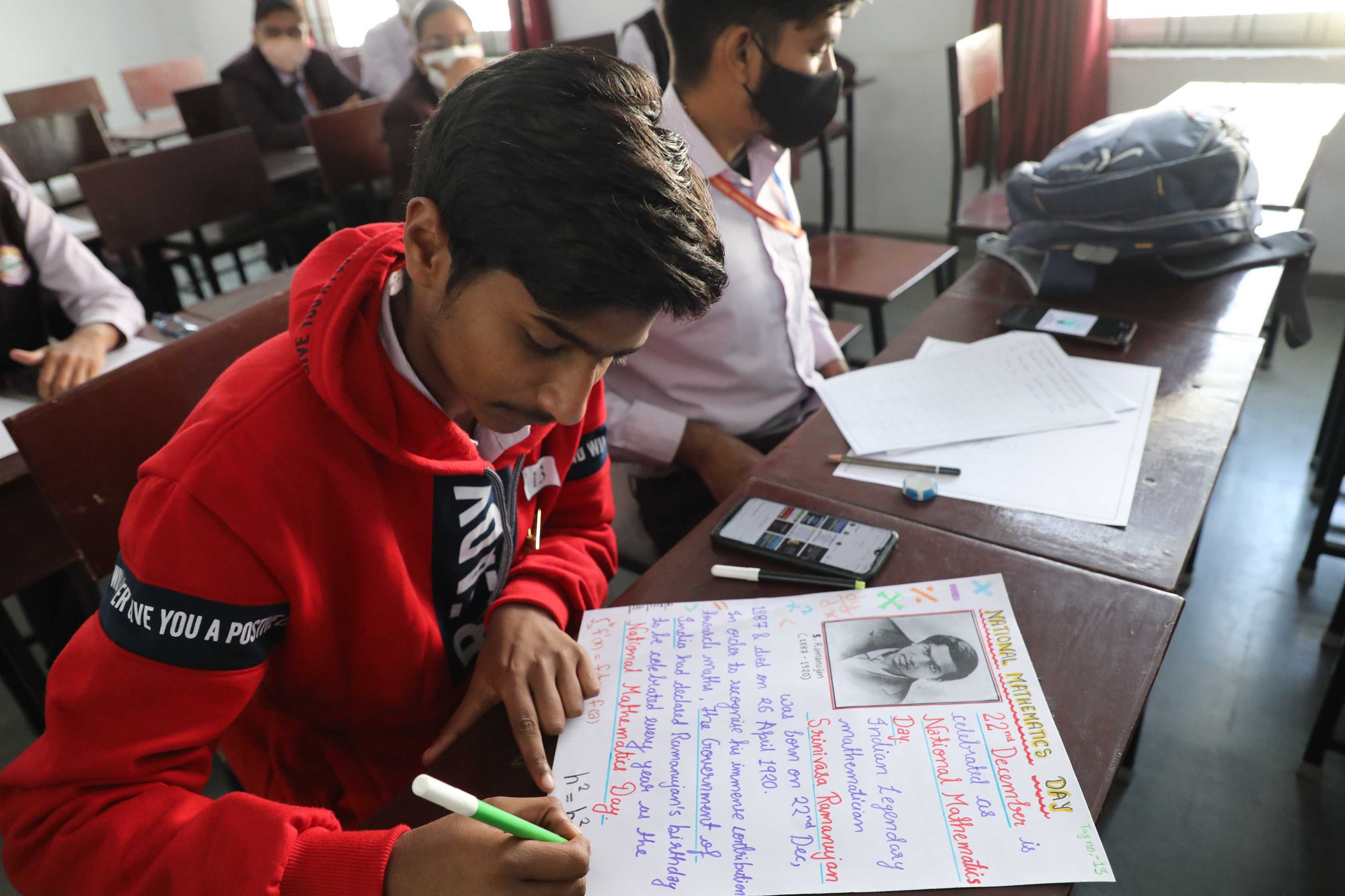 Bhopal: Poster making contest on Ramanujan, Aryabhata, Pythagoras theme to mark National Mathematics Day - Vimarsana News