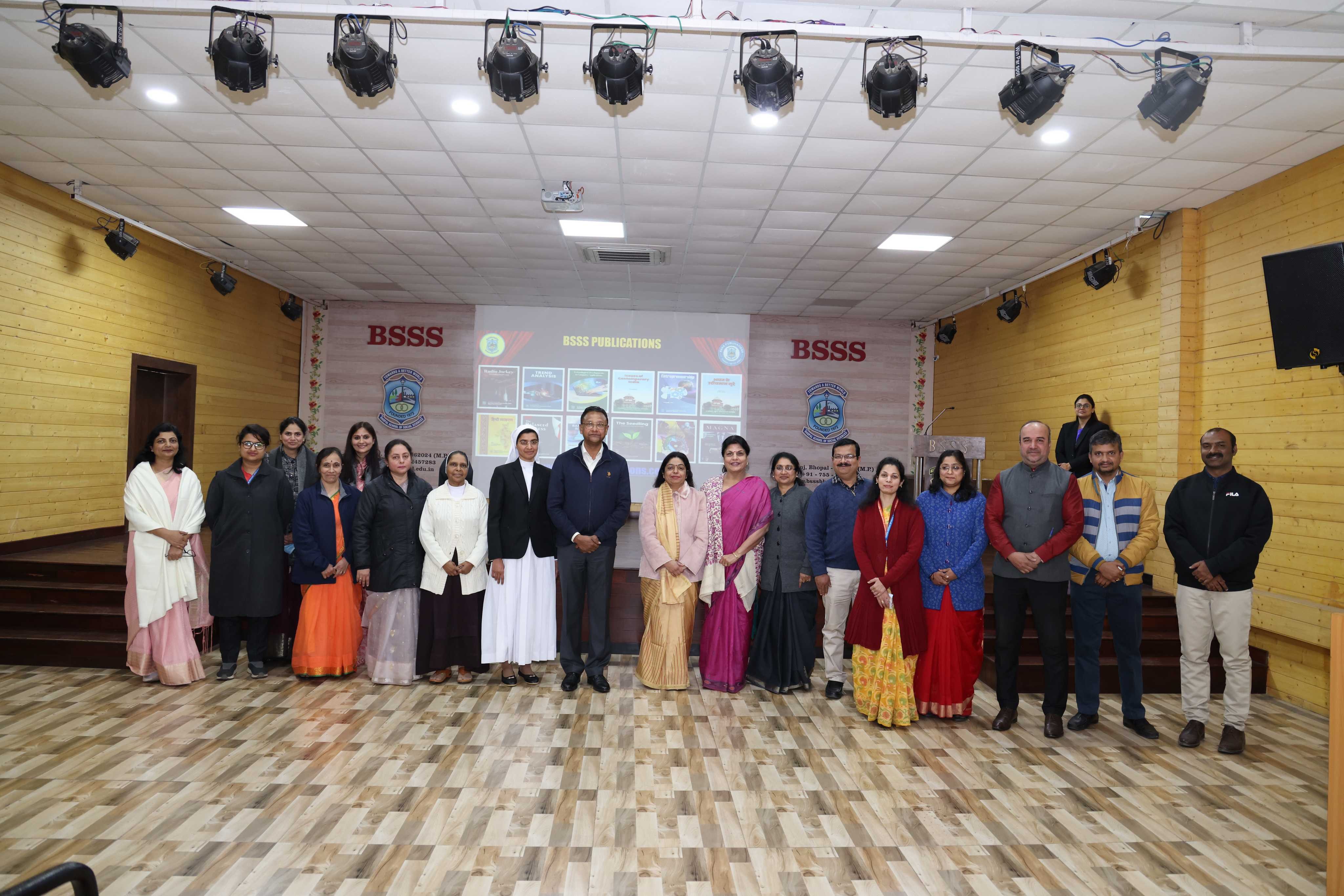 Bhopal: BSSS publication cell releases 10 books - Vimarsana News