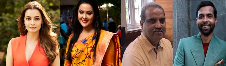 Angels of Mumbai: Dia Mirza, Amruta Fadnavis, Suresh Kakani, Abhishek Banerjee and others endorse their favourites - Vimarsana News