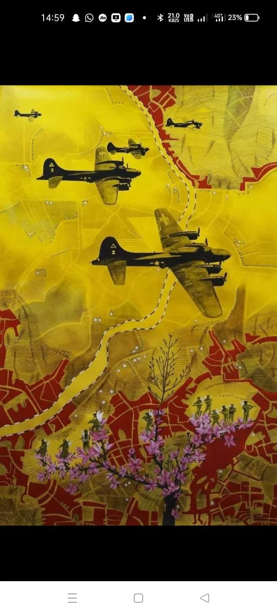 Artist Govind Vishwas's work