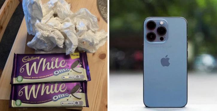 Man orders iPhone 13 worth Rs 1,05,000, receives two Cadbury chocolates instead - Vimarsana News