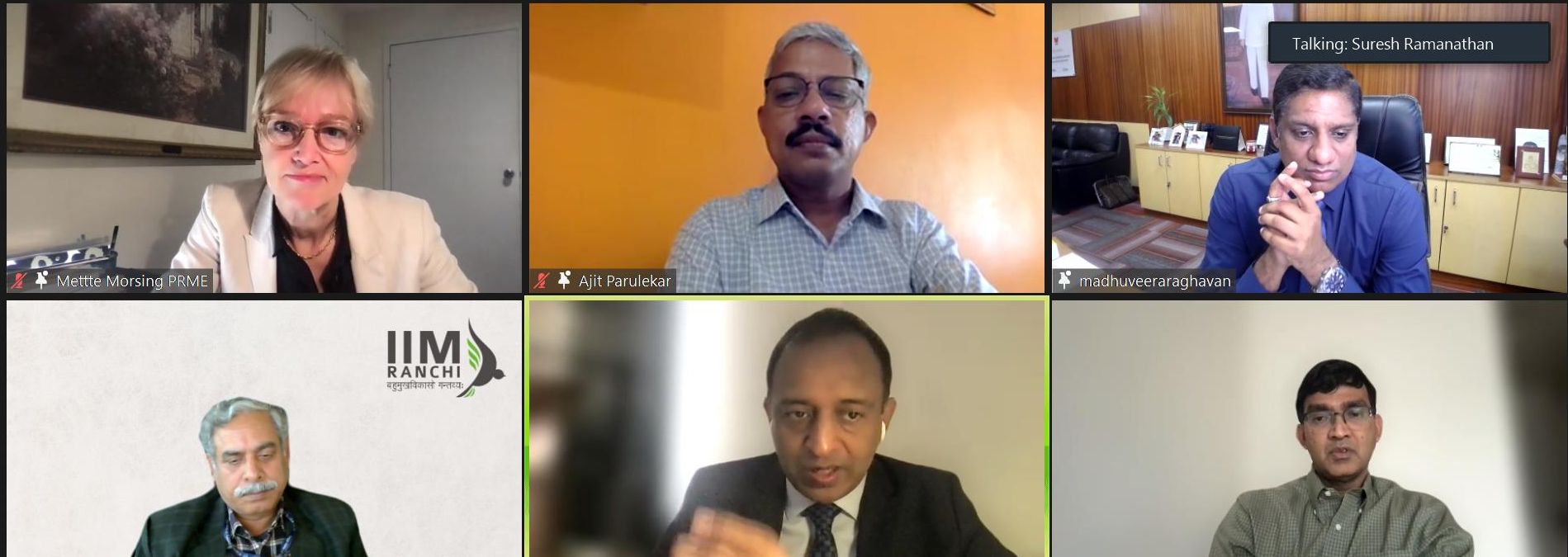 FPJ-Ed l Directors of IIM Ranchi, GIM, TAPMI, and SPJIMR sit together for panel discussion, collaborate to achieve sustainable goals - Vimarsana News