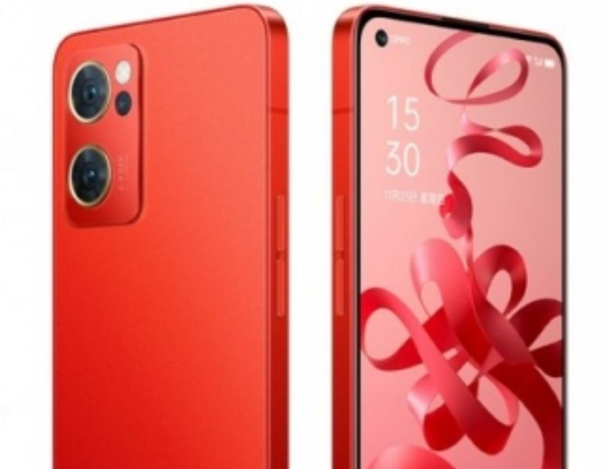 OPPO launches 'Reno7' New Year Edition in red velvet colour; Tiger logo on rear panel - Vimarsana News