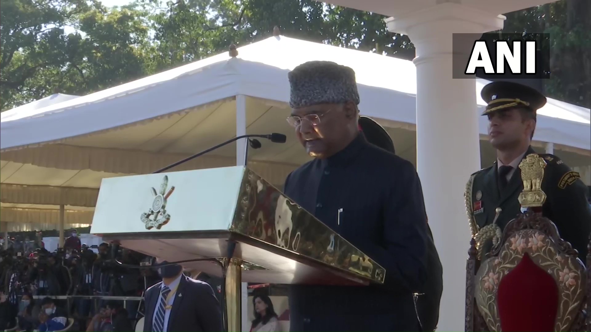 Indian flag shall always fly high because brave men like CDS Rawat train here: President Kovind at IMA passing out parade - Vimarsana News