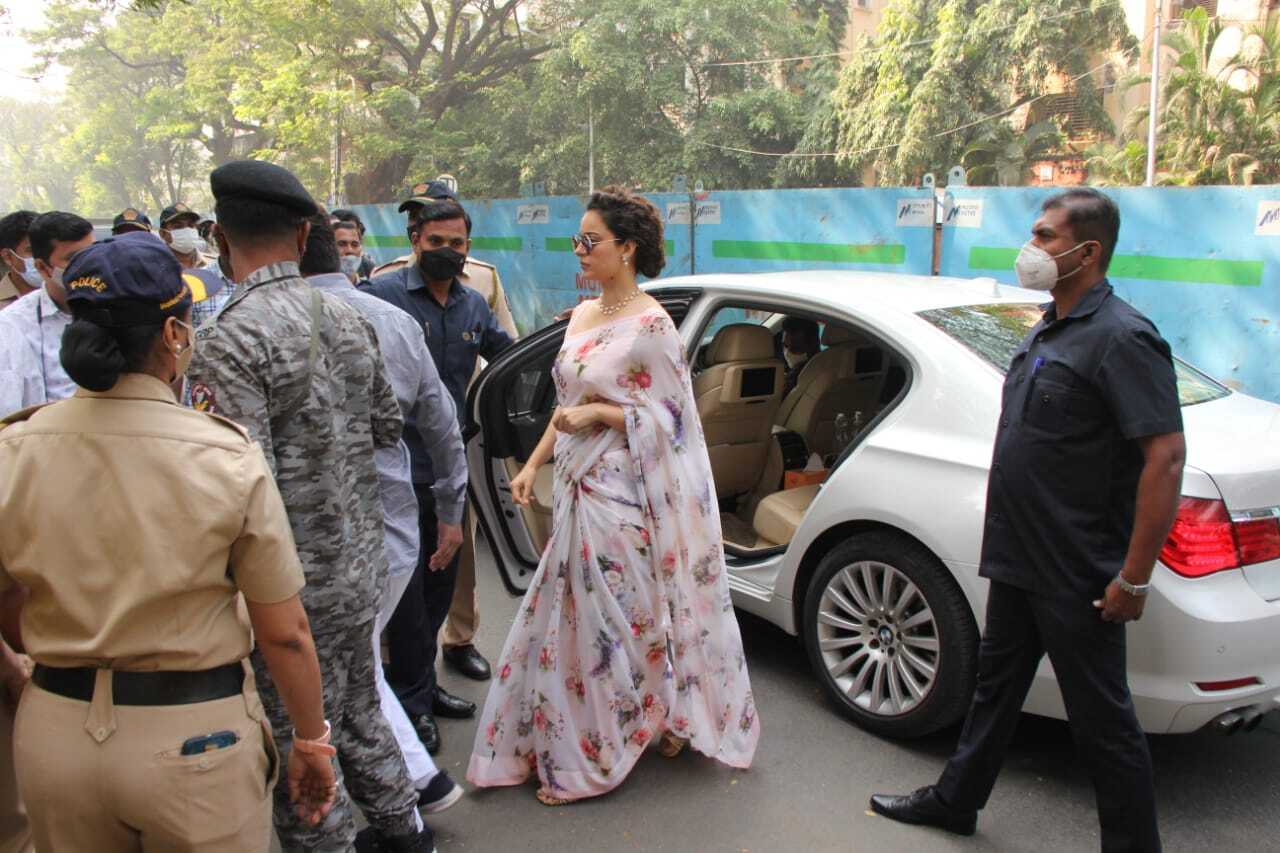 Anti-Sikh Instagram posts: Kangana Ranaut appears before Mumbai Police - Vimarsana News