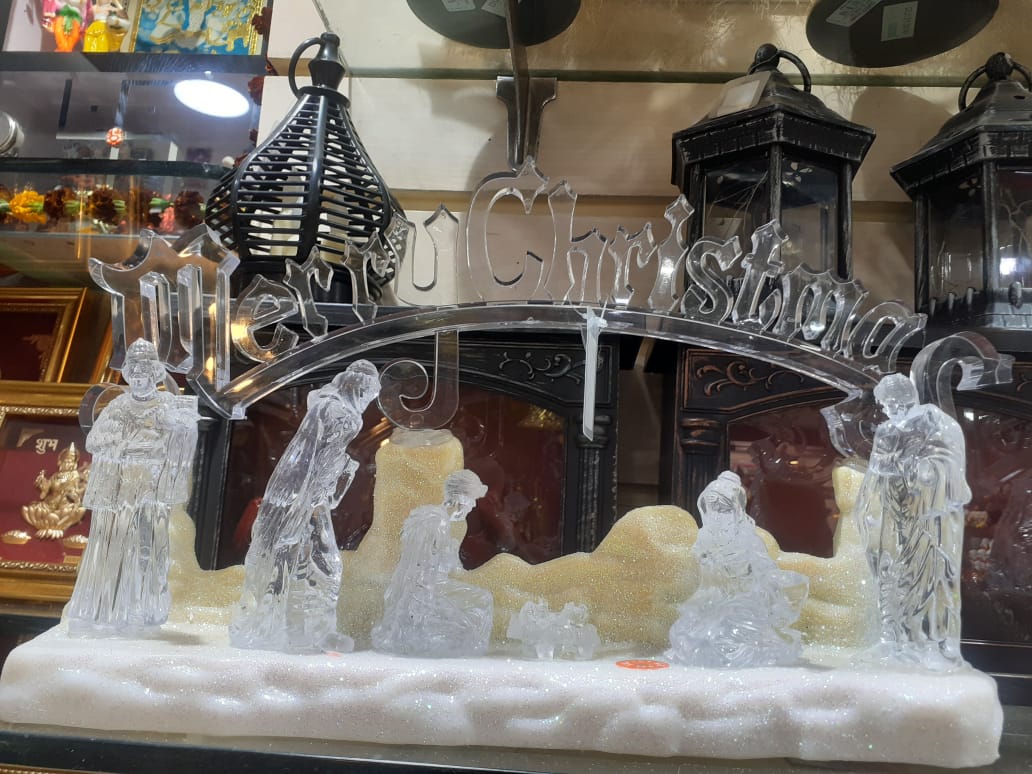 Christmas is round the corner and the city’s markets are witnessing brisk sales of items meant for celebrating the festival.