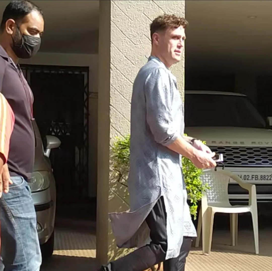Katrina's brother spotted outside her home