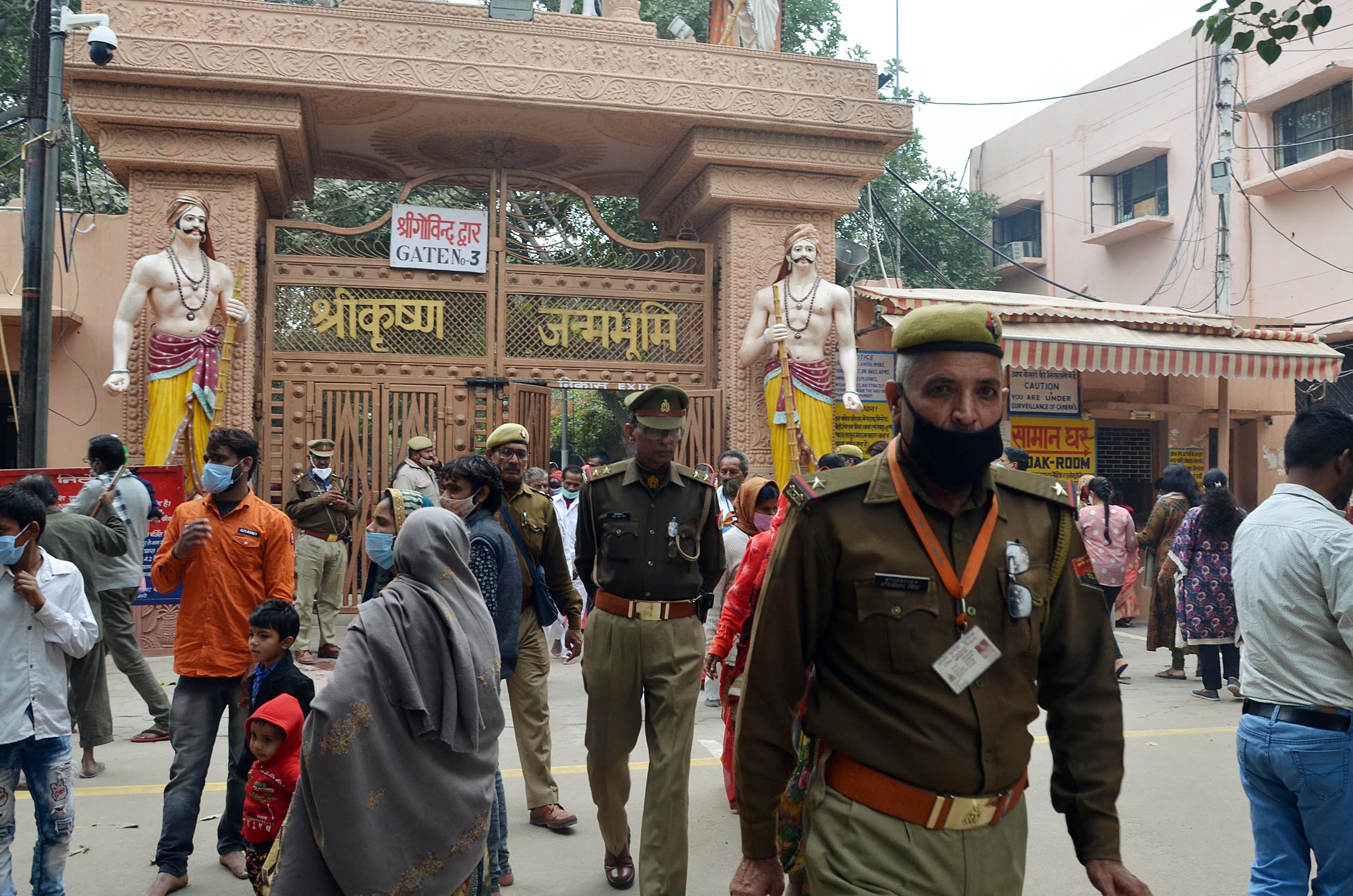 Uttar Pradesh: Tight Security in Mathura on Babri Masjid demolition anniversary - Vimarsana News