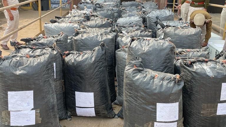 Neemuch: Narcotics seized in 12 cases destroyed - Vimarsana News