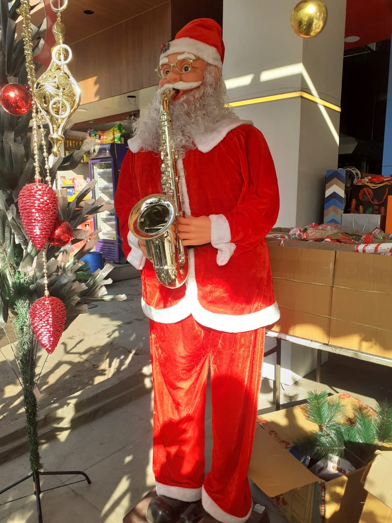 Christmas is round the corner and the city’s markets are witnessing brisk sales of items meant for celebrating the festival.
