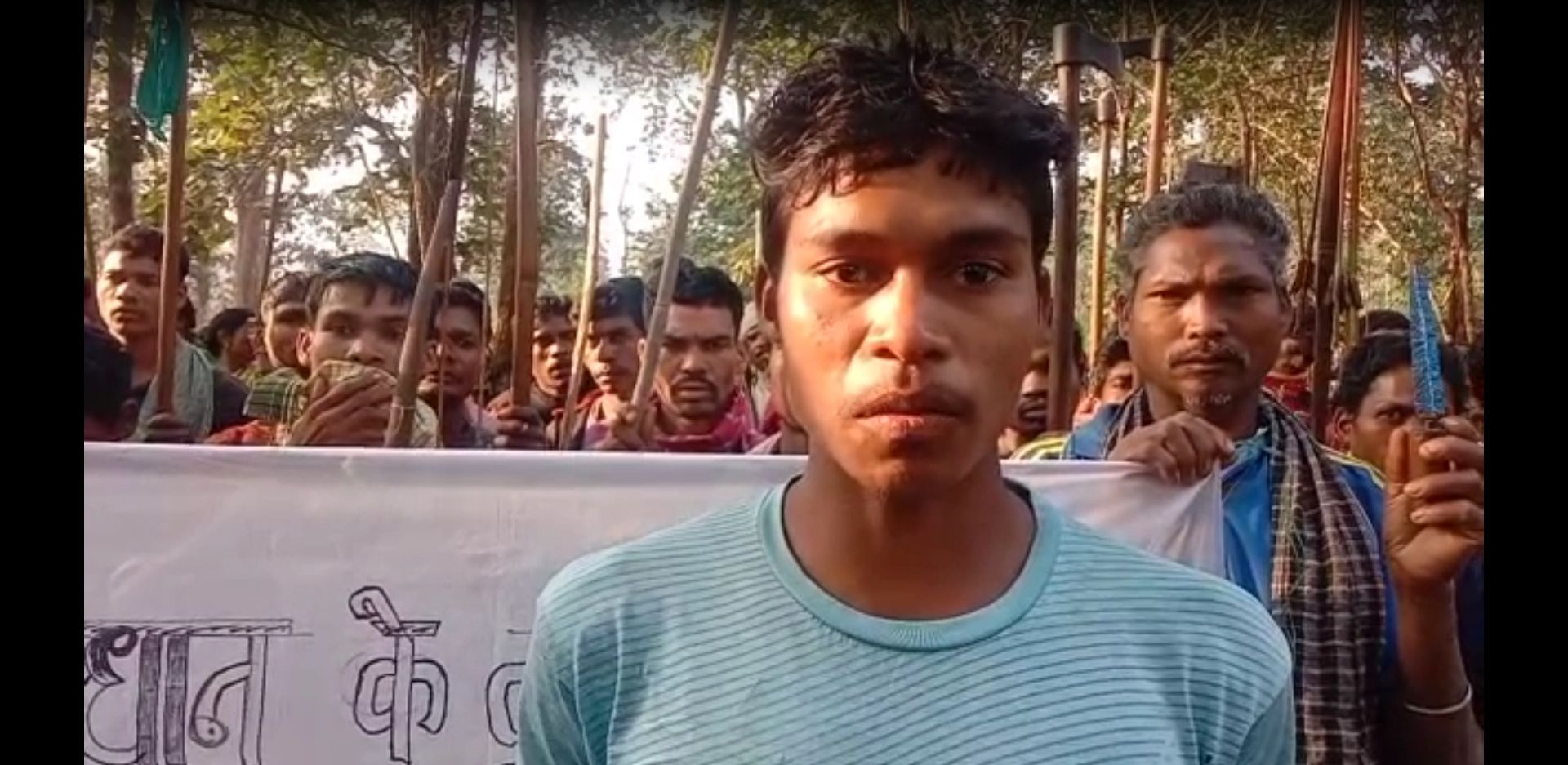 Chhattisgarh: Tribals stage protest against opening of police camp in Narayanpur fearing fake encounters and charges - Vimarsana News