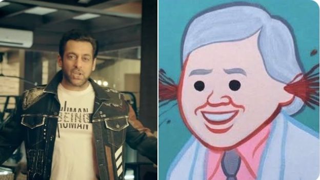 'Baksh do bhai': Fans give Salman Khan's latest song 'Dance with me' a big thumbs down - Vimarsana News