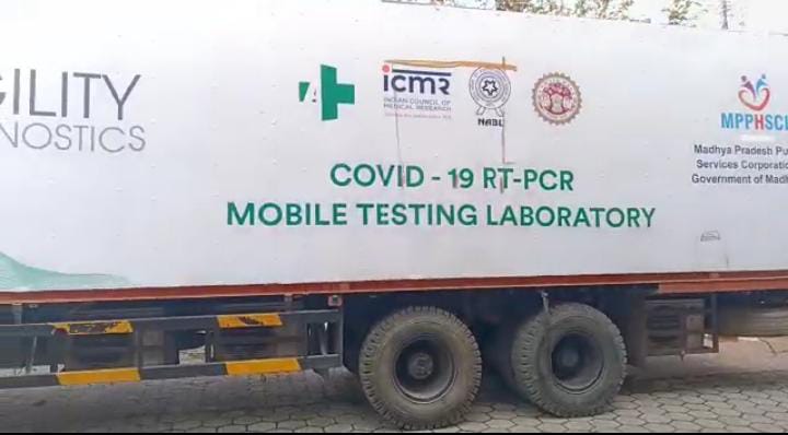 Jabalpur: City gets mobile RT-PCR testing laboratory amid third wave of COVID-19 - Vimarsana News