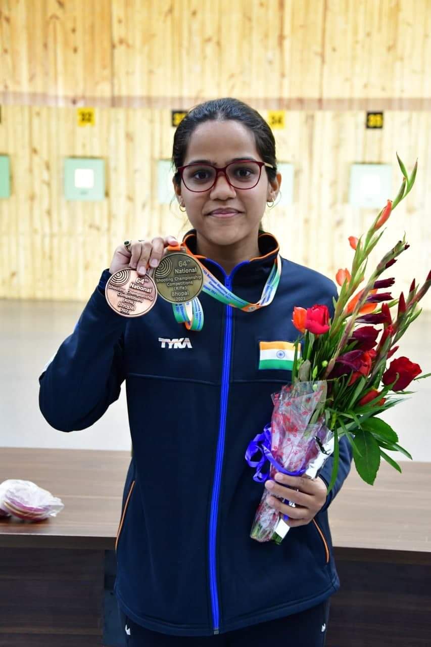 Jabalpur girl selected for ISSF World Cup Egypt - Vimarsana News