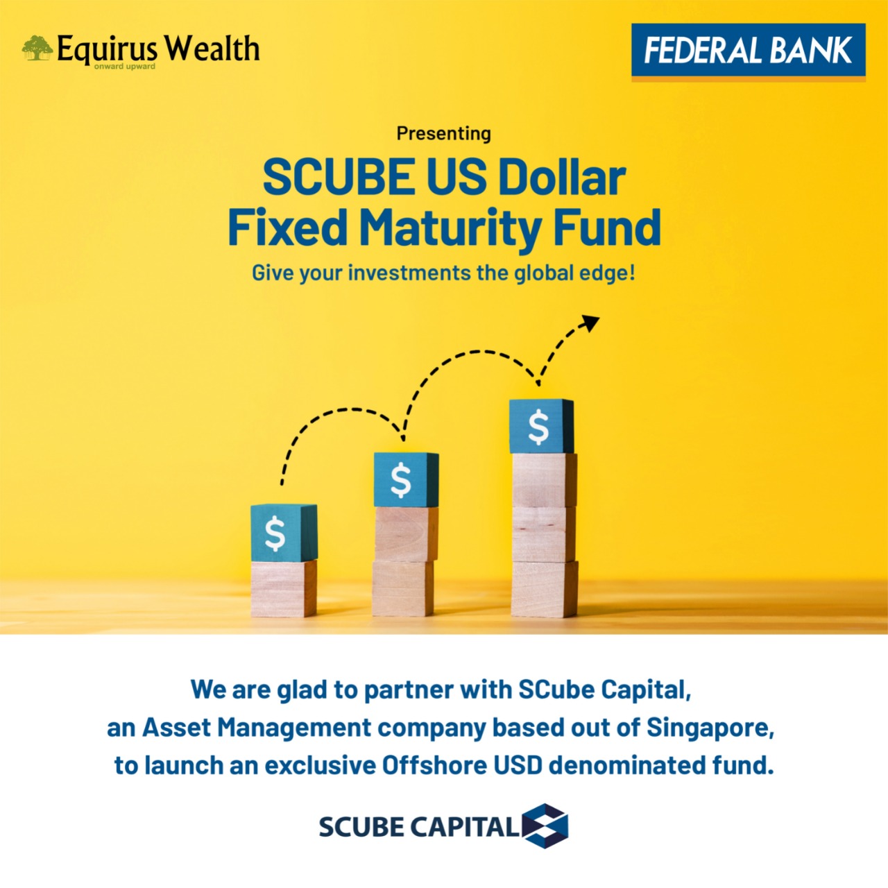 Federal Bank, Equirus Wealth launch USD Fixed Maturity Fund - Vimarsana News