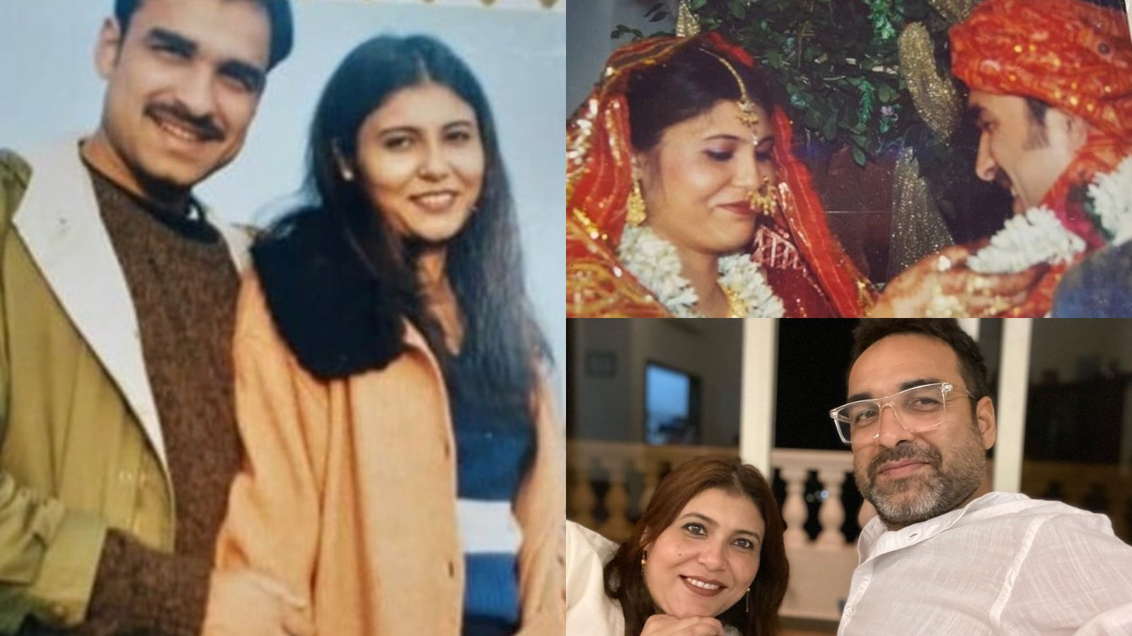 Pankaj Tripathi celebrates 17 years of togetherness with wife Mridula, shares unseen wedding photos - Vimarsana News