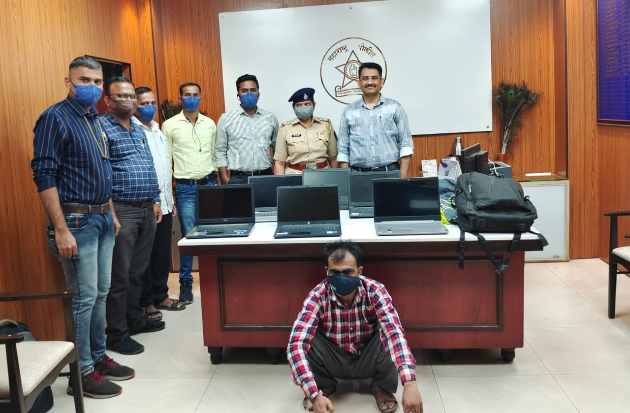 Mumbai: Police recovers three unaccounted laptops from thief; two held - Vimarsana News