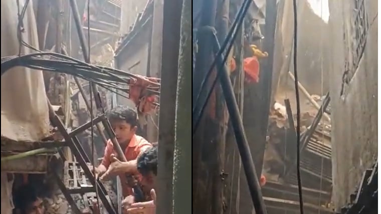 Mumbai: At least 5 persons feared trapped after 5-storey building collapses in Bandra - Vimarsana News