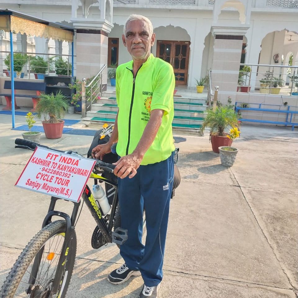 Sunday Read: The man who cycled from Kashmir to Kanyakumari - Vimarsana News