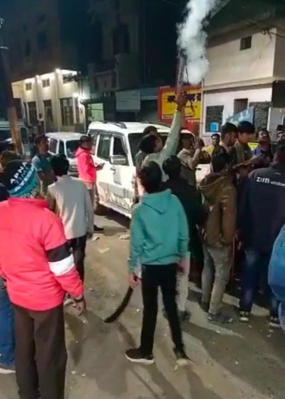 Alot: BJP leader booked for cutting cake with sword, celebratory firing - Vimarsana News