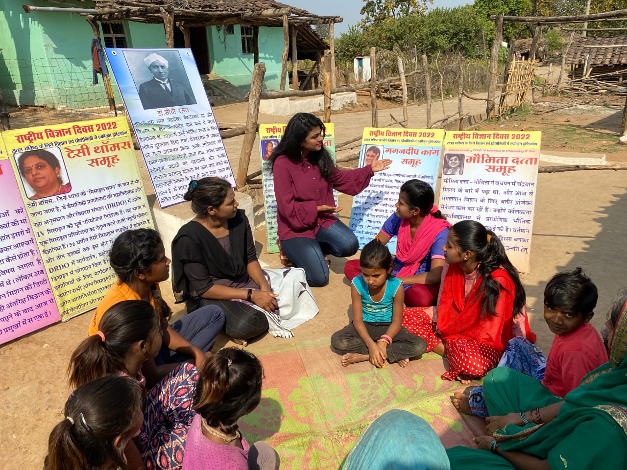 Narmadapuram: Tribal girls informed about women scientists - Vimarsana News