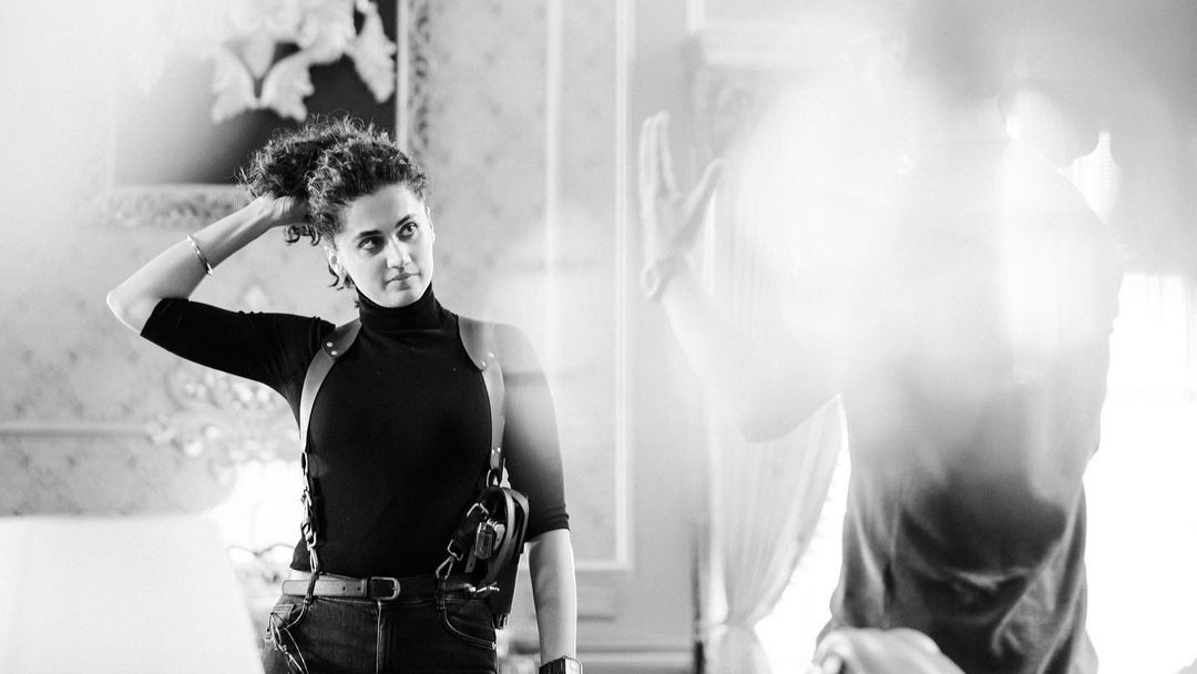 Taapsee Pannu wraps up 'Woh Ladki Hai Kahaan', says 'Had a blast being the badass ACP Komal Sharma' - Vimarsana News
