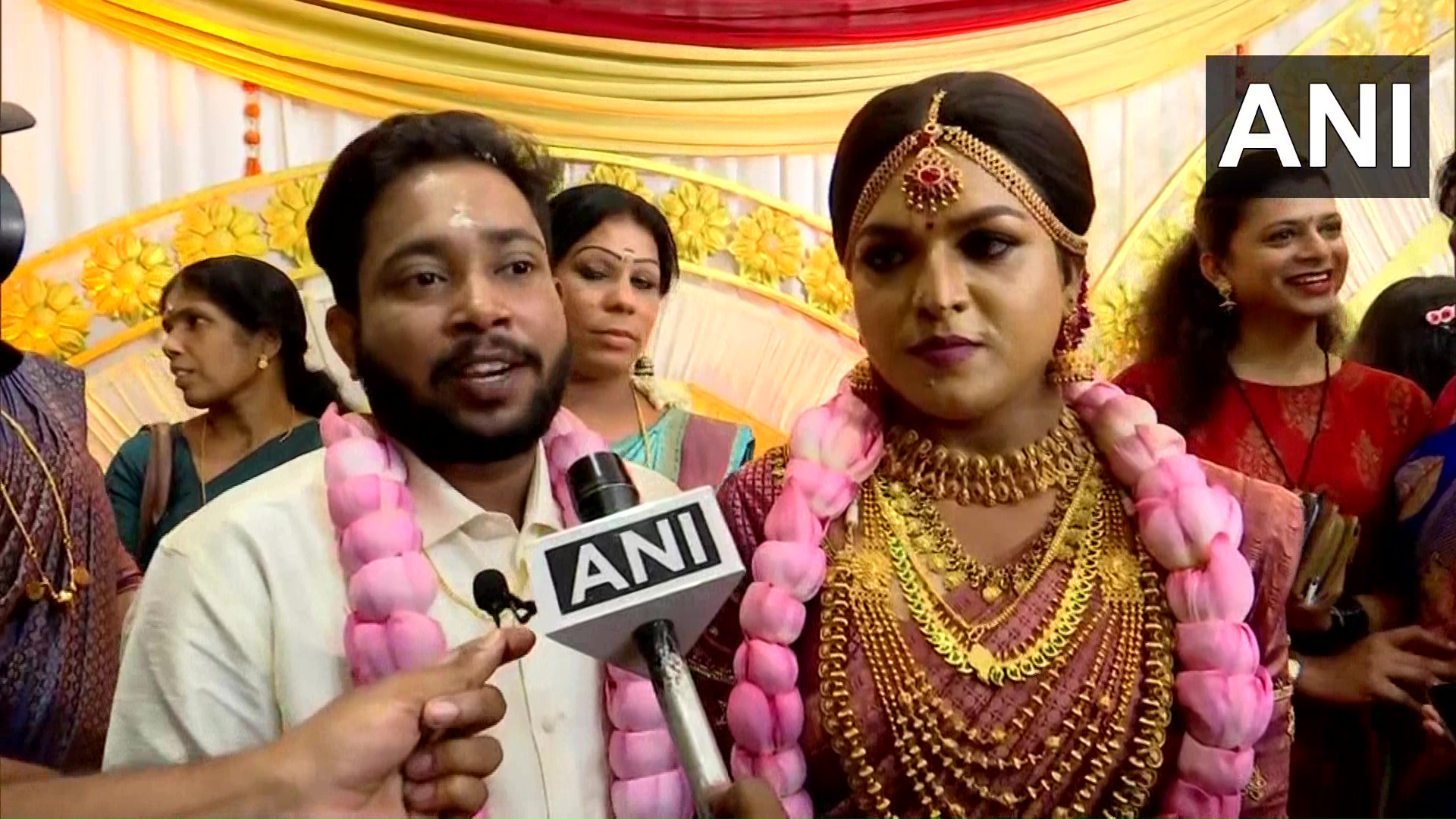 Kerala: Transgender couple weds on Valentine's Day in Thiruvananthapuram - Vimarsana News