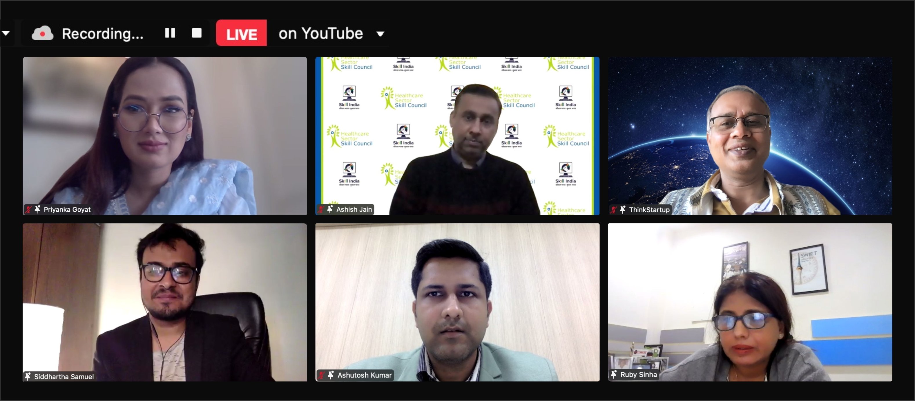 K12 students Hiya, Sameer & Pranjal emerged as winners for ThinkStartup's HealthTech Hackathon - Vimarsana News