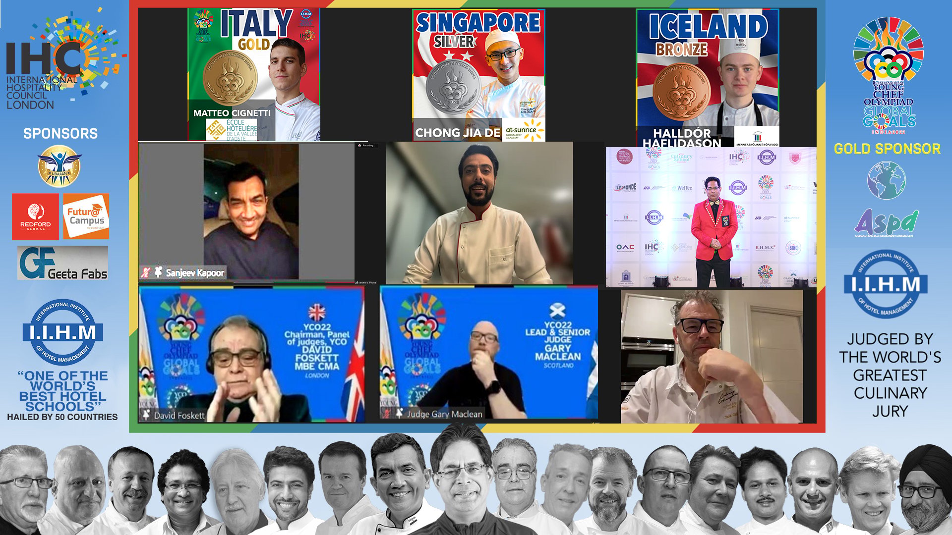 Italy wins gold in Young Chef Olympiad, Singapore wins silver, Iceland takes home bronze - Vimarsana News