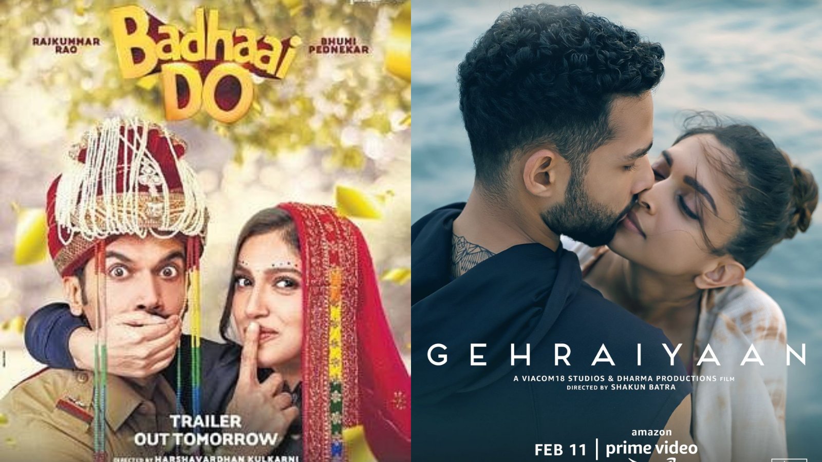 From 'Badhaai Do' to 'Gehraiyaan': Upcoming Bollywood movies to watch in February 2022 - Vimarsana News