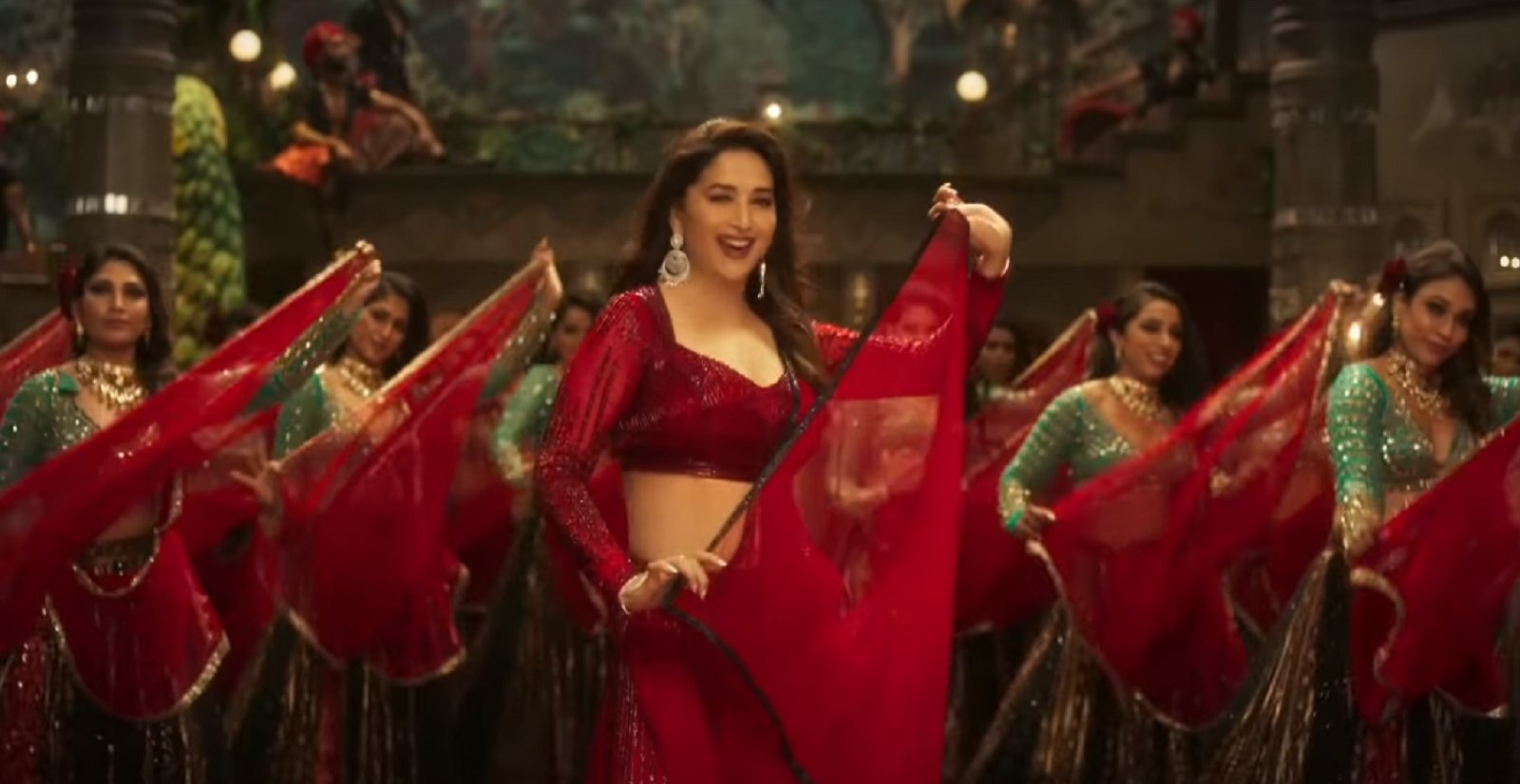 Watch: Madhuri Dixit is back with her magnificent and graceful moves in 'The Fame Game' song 'Dupatta Mera' - Vimarsana News