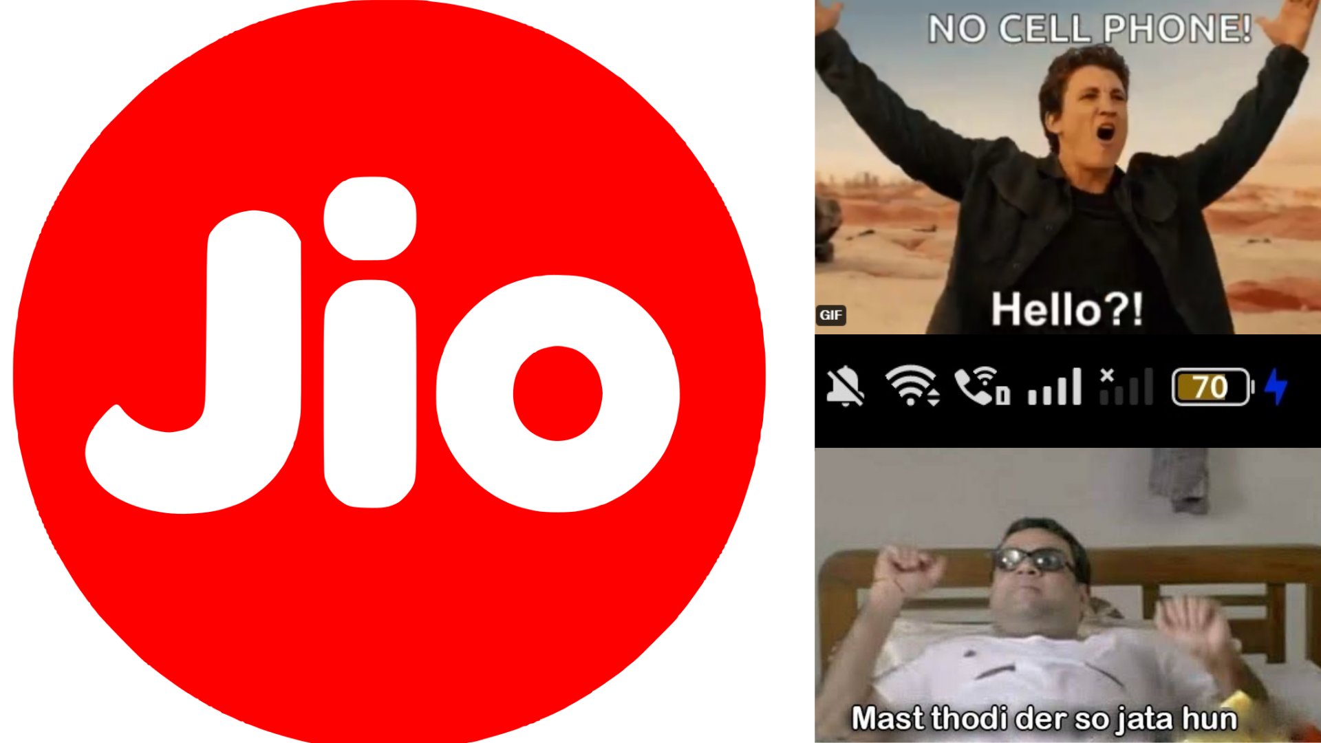 Jio network down in Mumbai, netizens react with hilarious memes - Vimarsana News