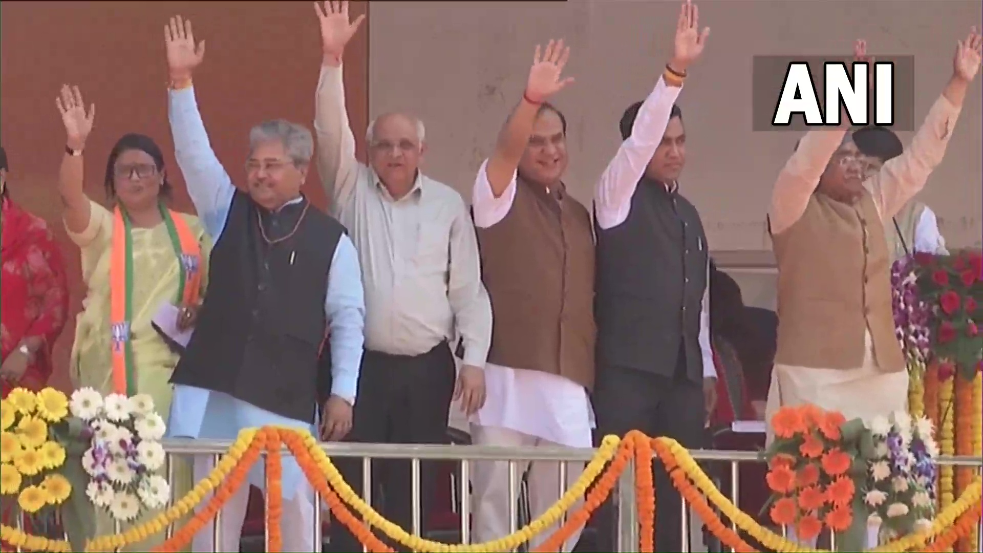In Pics: CMs of BJP ruled states attend swearing-in ceremony of Pushkar Singh Dhami in Dehradun - Vimarsana News