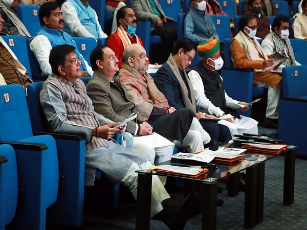 Delhi: BJP Parliamentary party meeting at Ambedkar Bhavan underway - Vimarsana News