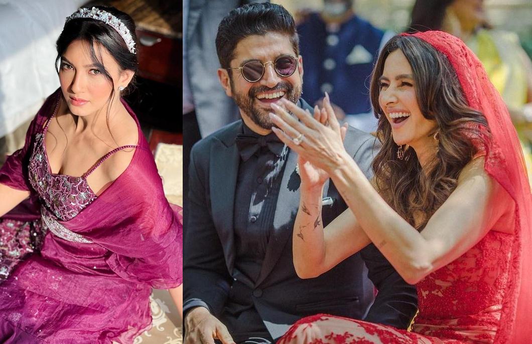 'Absolutely ridiculous': Gauahar Khan slams news report about her crush on Farhan Akhtar, tiff with Shibani Dandekar - Vimarsana News