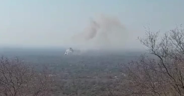 Gwalior: 'Mysterious' aircraft drops bombs in forest, triggers panic - Vimarsana News