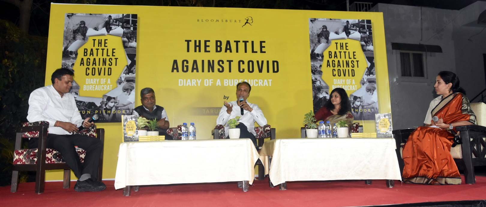 Bhopal: Pithode's book 'The Battle Against Covid' discussed - Vimarsana News