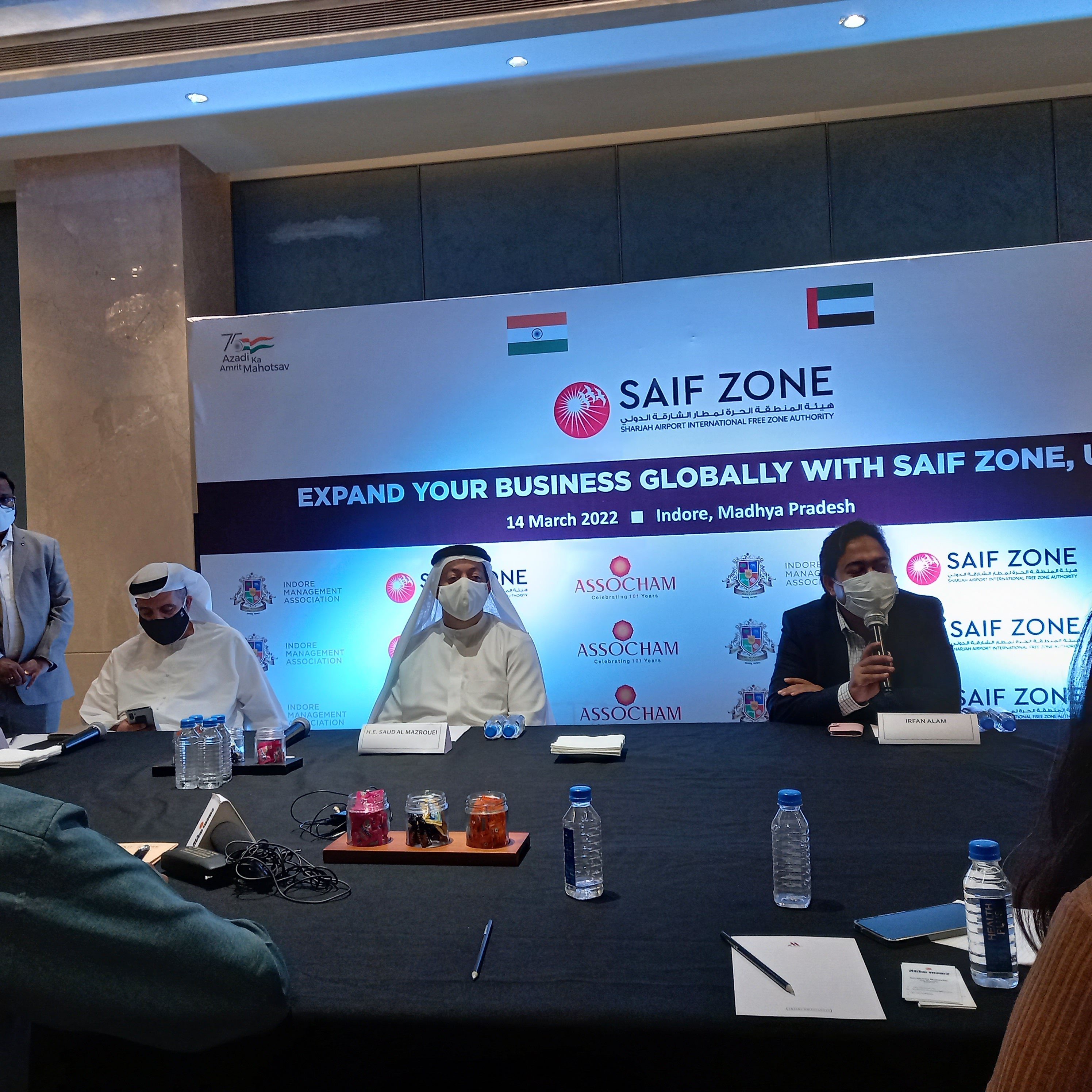 UAE invites Indore SMEs to invest in SAIF Zone - Vimarsana News